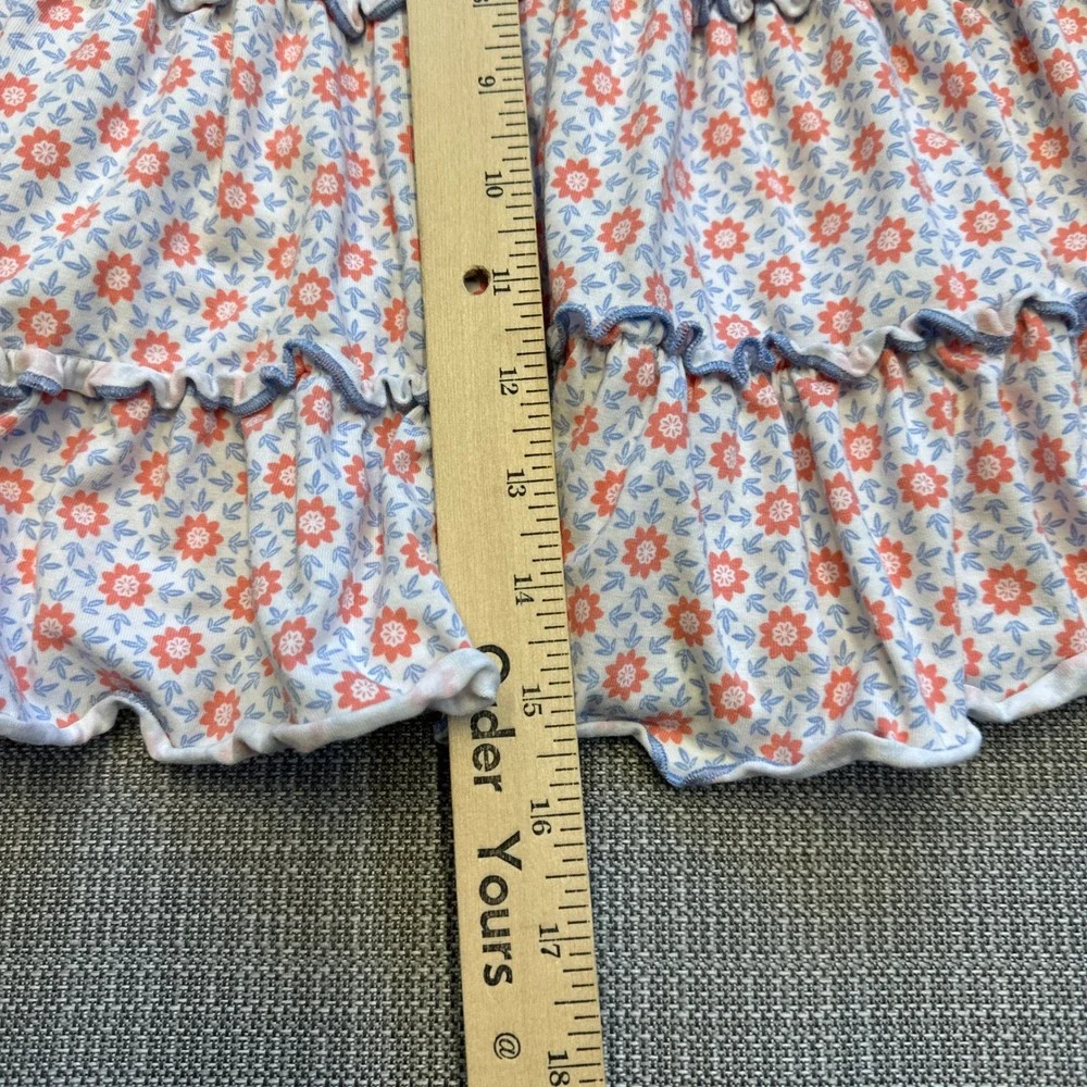 Serendipity Foral Ruffle Tiered Dress 4T 5T Summer Shrimp &‎ Grits Easter Photo